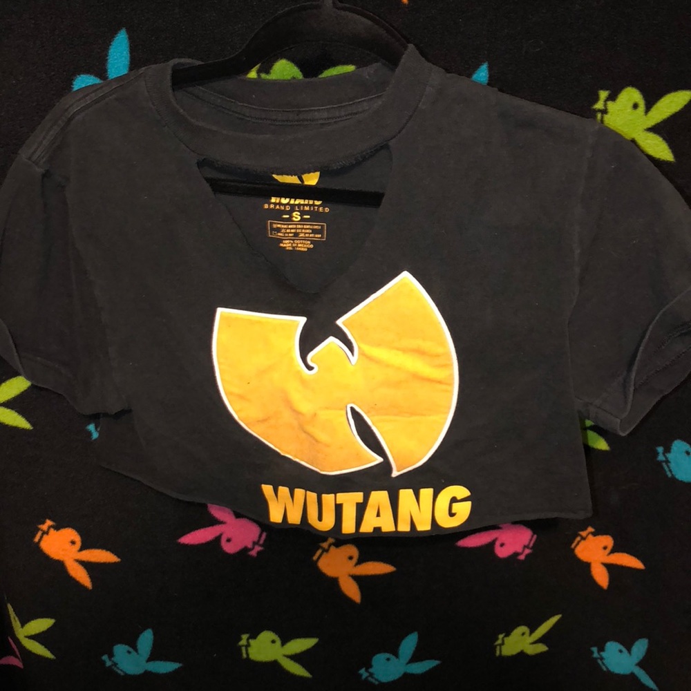 Vintage Wu-Tang crop top DIY project